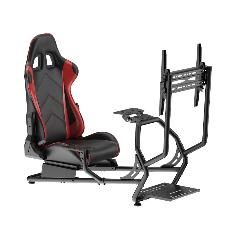 LRS03 Classic Racing Simulator Cockpit with Single Monitor Mount by IMMERSE — The Gaming Universe