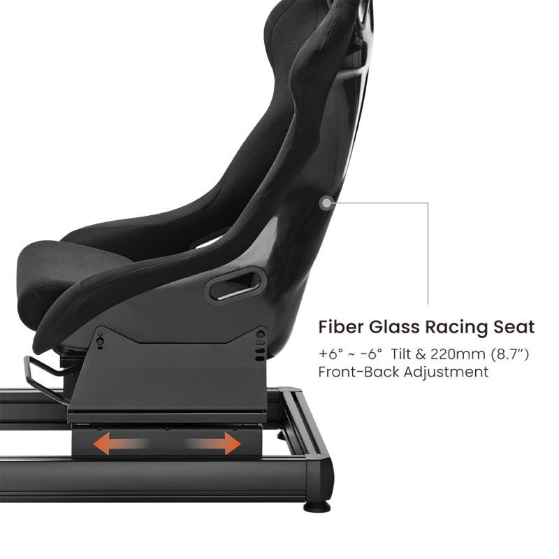 LRS08 Aluminium Racing Cockpit by IMMERSE — The Gaming Universe