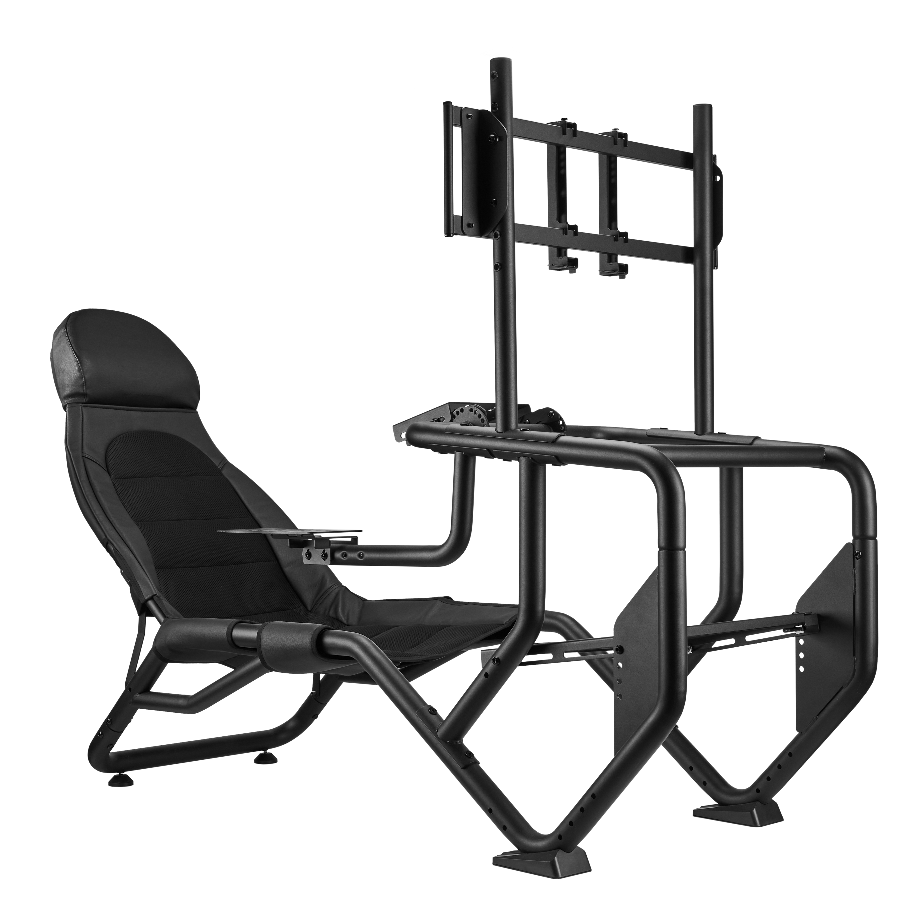 LRS14 Compact Racing Simulator Cockpit with Gear Shift & Monitor Mount by IMMERSE — The Gaming Universe