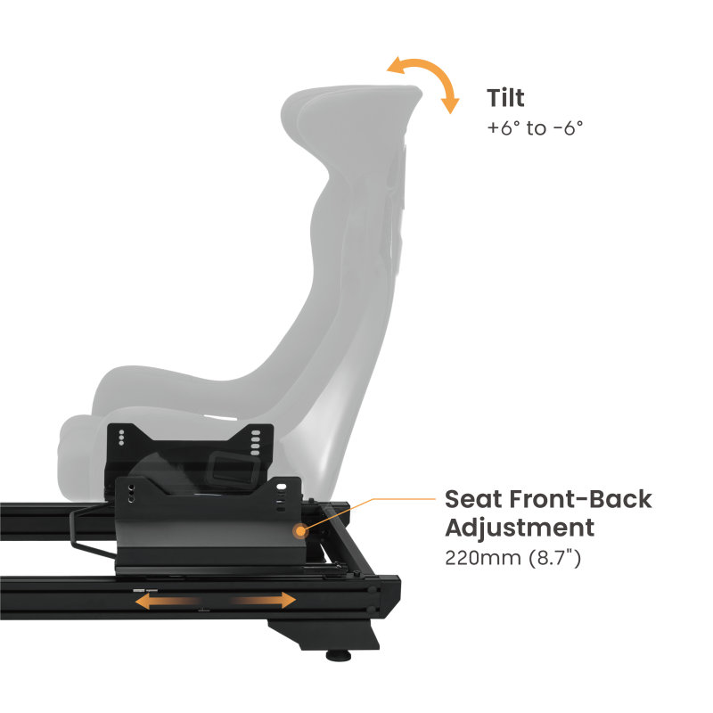 LRS16 Strix Sim Racing Cockpit with Gear Shift Mount by IMMERSE — The Gaming Universe