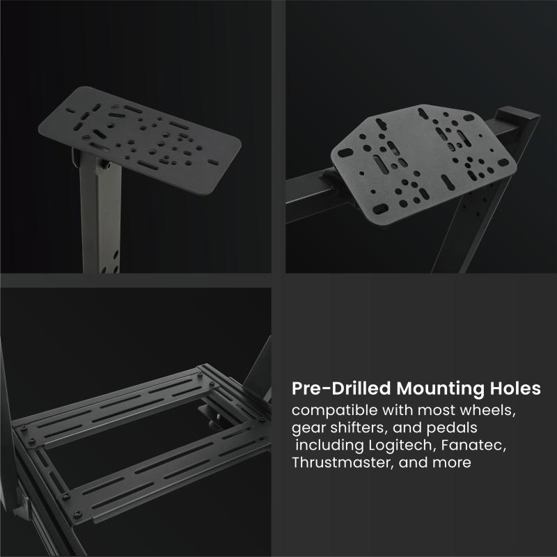 LRS16 Strix Sim Racing Cockpit with Gear Shift Mount & Seat by IMMERSE — The Gaming Universe