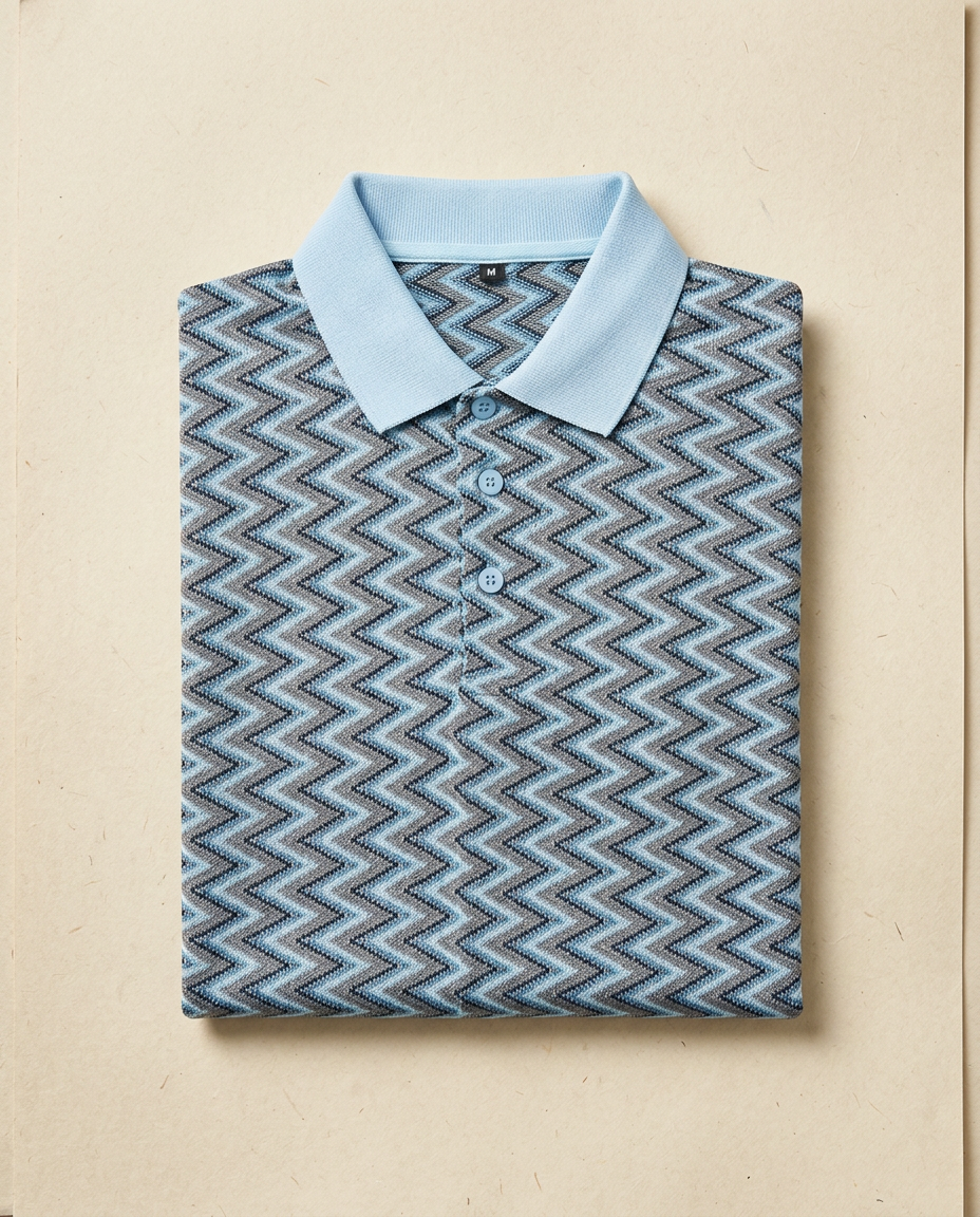 Static Zigzag Polo — Mono by PARLY