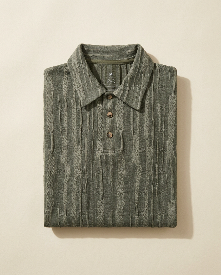 Fatigue Rib Polo by PARLY