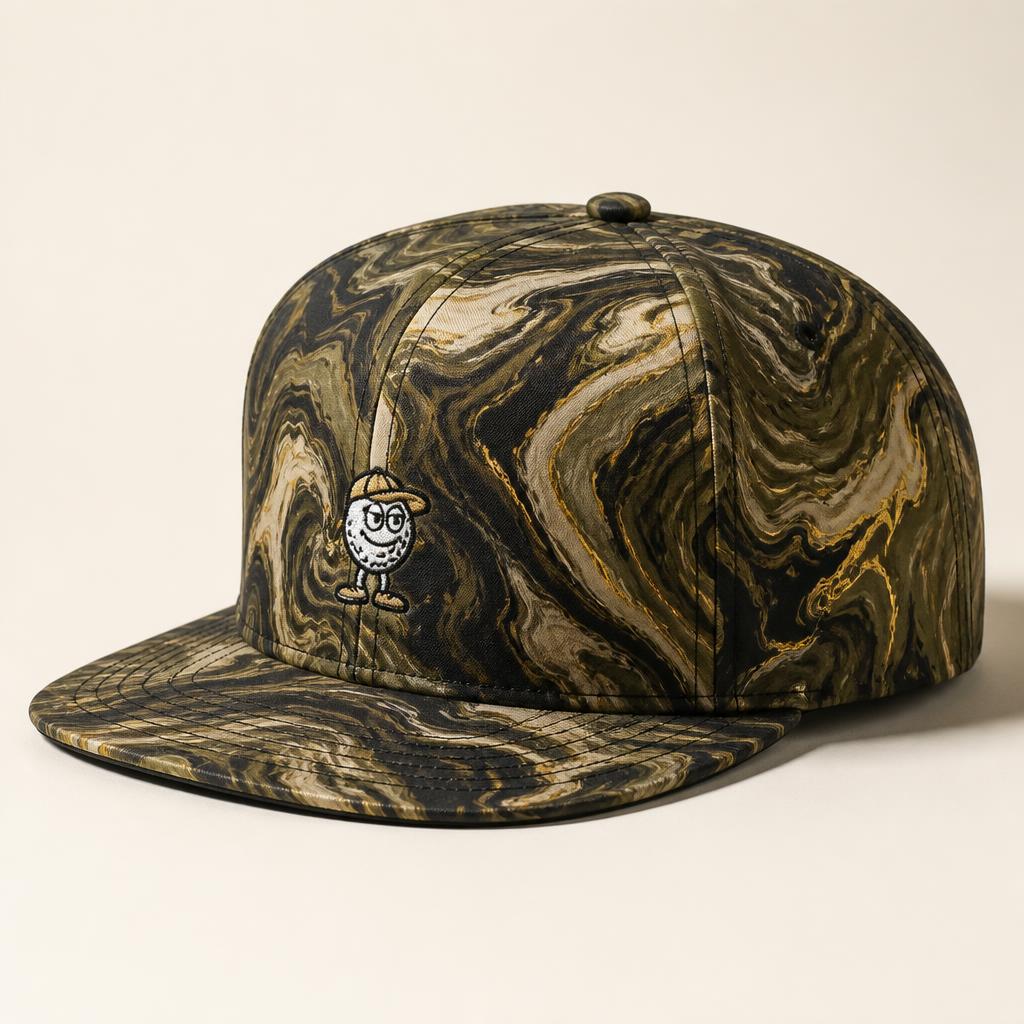 Marble Camo SnapBack by PARLY