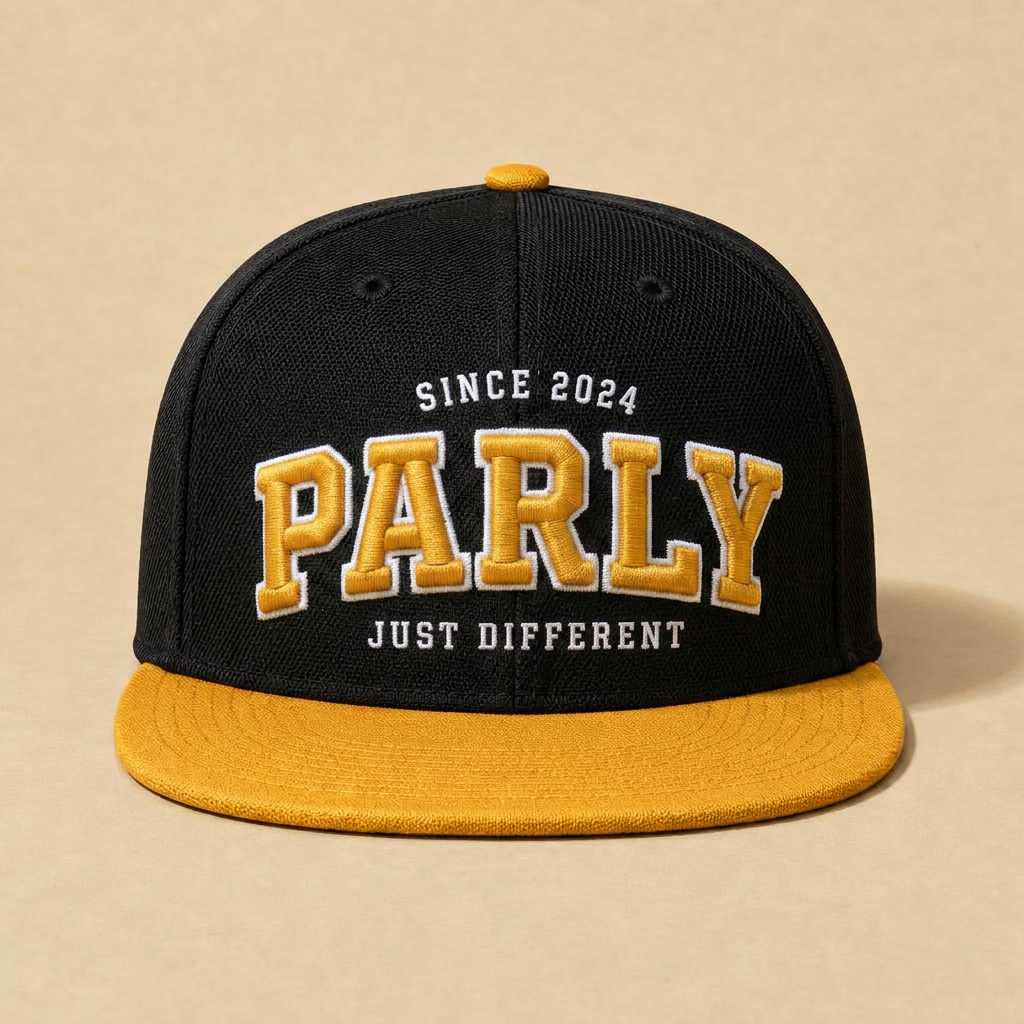 Loud Mouth SnapBack — Gold by PARLY