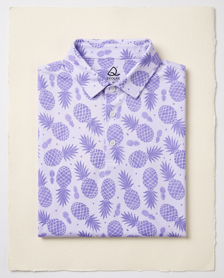 Pineapple Polo — Lilac by PARLY