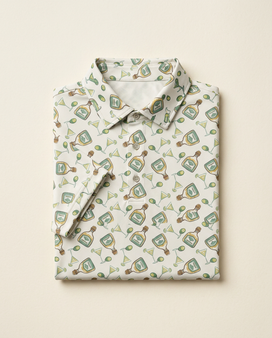 Golf Doodle Polo by PARLY