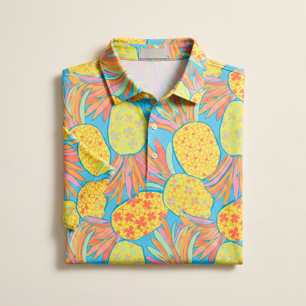 Pineapple Polo — Yellow by PARLY